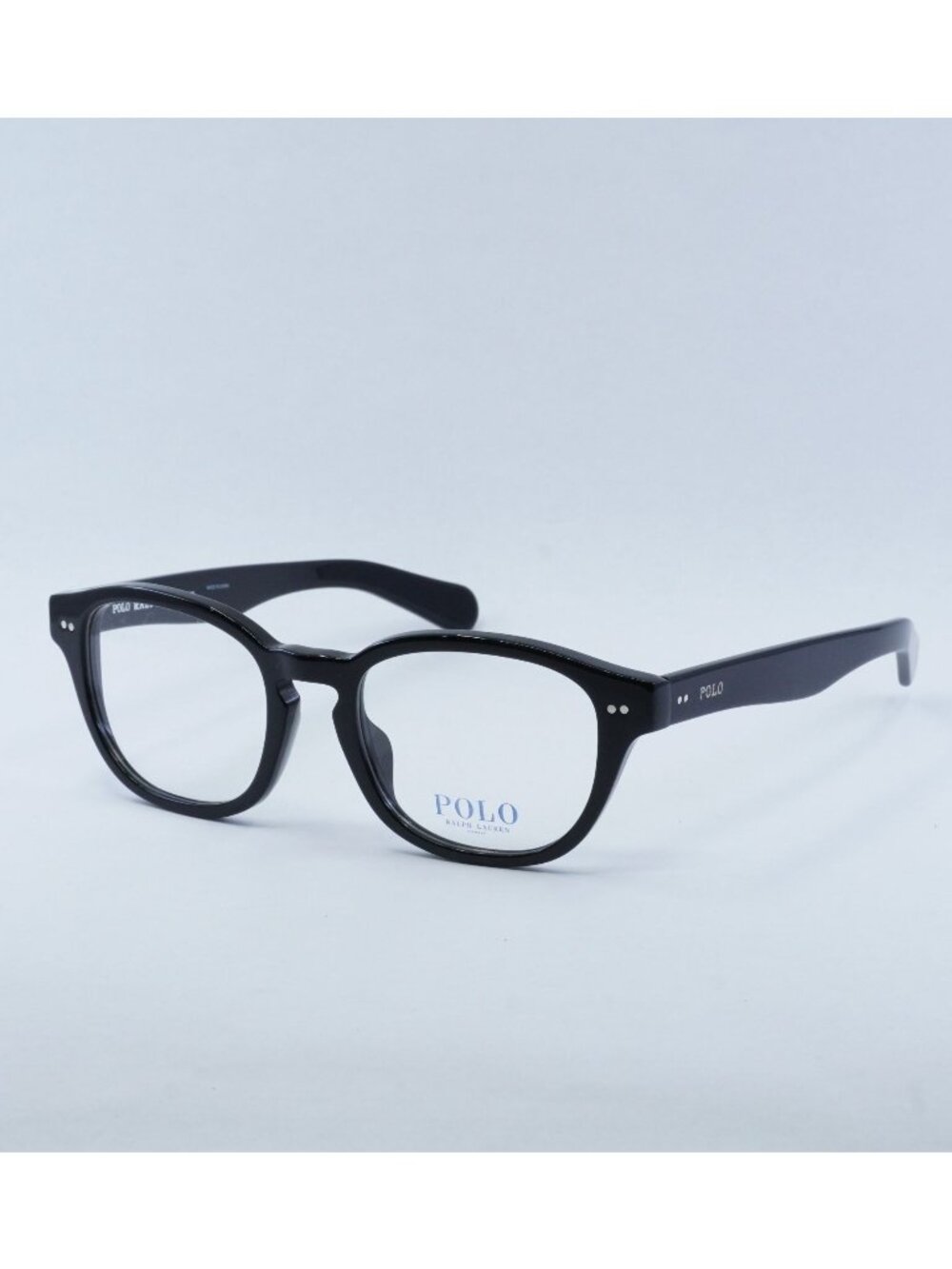 Polo Ralph Lauren PH2261U 5001 Eyeglasses Shiny Black 53mm Square Frame